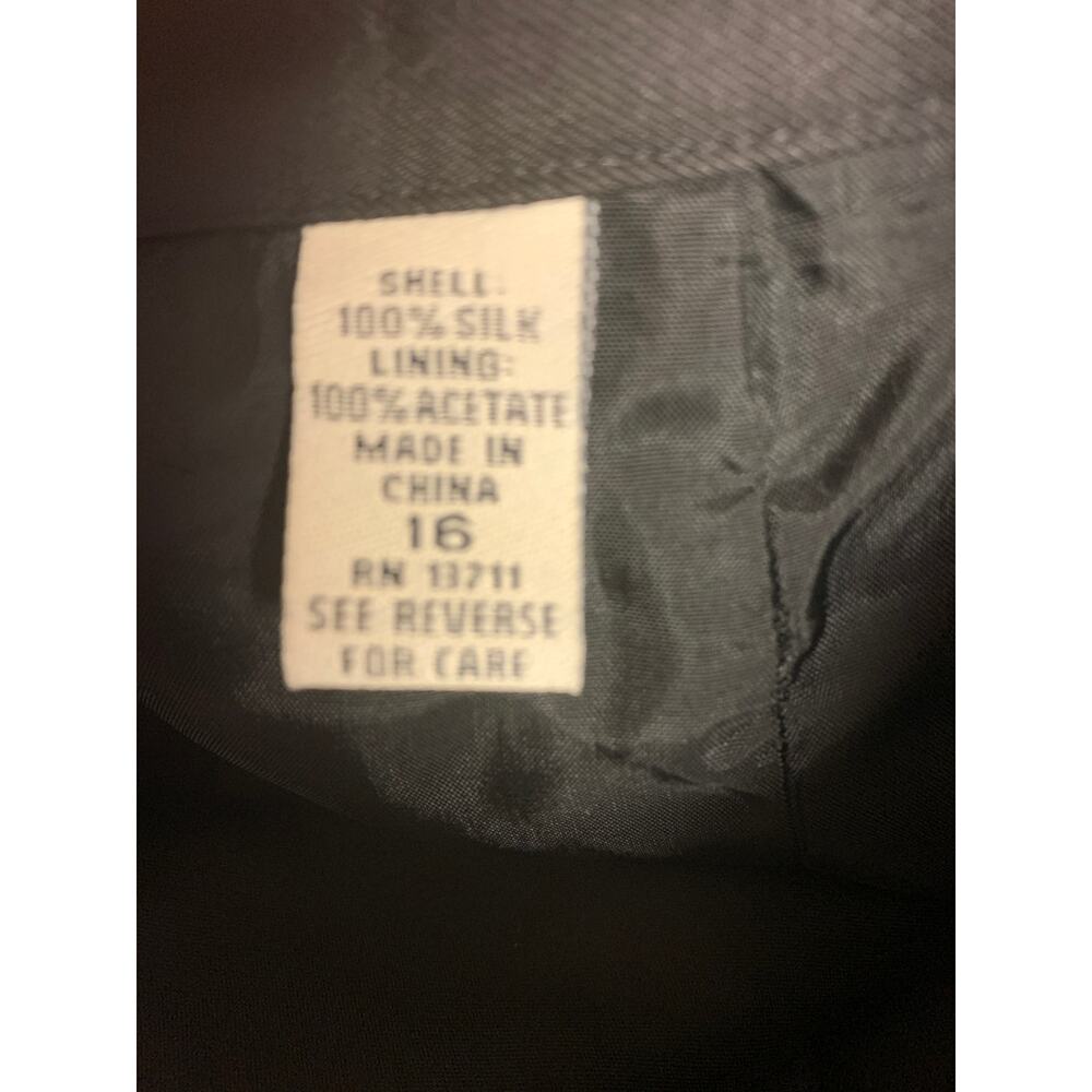 Amanda Smith Silk Pants Dress for Success Professional Classic NWT Womens SZ 16 - Picture 5 of 11